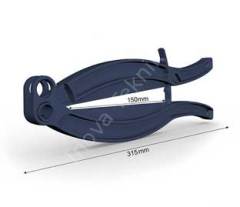 POMG150-2 - Algılanabilir Plastik Klips Balık (Kapama Uzunluğu 15 cm)