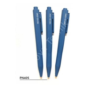 PN0405 Algılanabilir Askılı Ucu Açılır - Kapanır Kodlu Tükenmez Kalem - Yuvarlanmaz dayanıklı tasarım