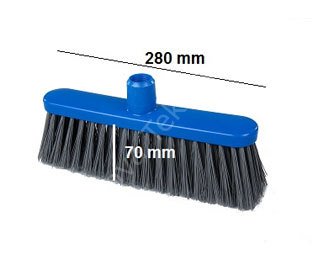 P73157 (P1835)  Mavi Algılanabilir Fırça 280x48