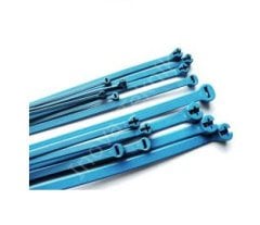 P0151-2 Metal Kilit Takviyeli Extra Algılanabilir Kablo Bağı - 360x4,8 mm (100 adet)