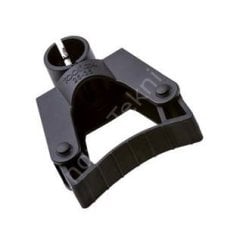 TP538-23-1 P03-23 mm Çaplı Boruya Takılabilir Sabit Büyük Boy Tutucu (Siyah)