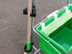 TP538-23-1 P03-23 mm Çaplı Boruya Takılabilir Sabit Büyük Boy Tutucu (Siyah)