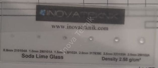 Ceramic (1,0-2,0-2,5-3,0-3,5-4,0mm) Çoklu Test Kartı