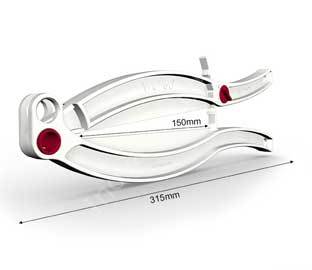 Plastik Klips Balık (Kapama Uzunluğu 150 cm) PAG150