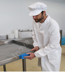 AR1002 Orta Ergonomik El Fırçası (180x65x55mm) Kırmızı - Sert