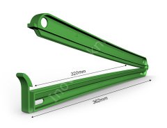 PA320 - Plastik Klips Çubuk (Kapama Uzunluğu 32cm) Yeşil