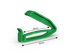 Plastik Klips Çubuk (Kapama Uzunluğu 4 cm) - PP40 Yeşil