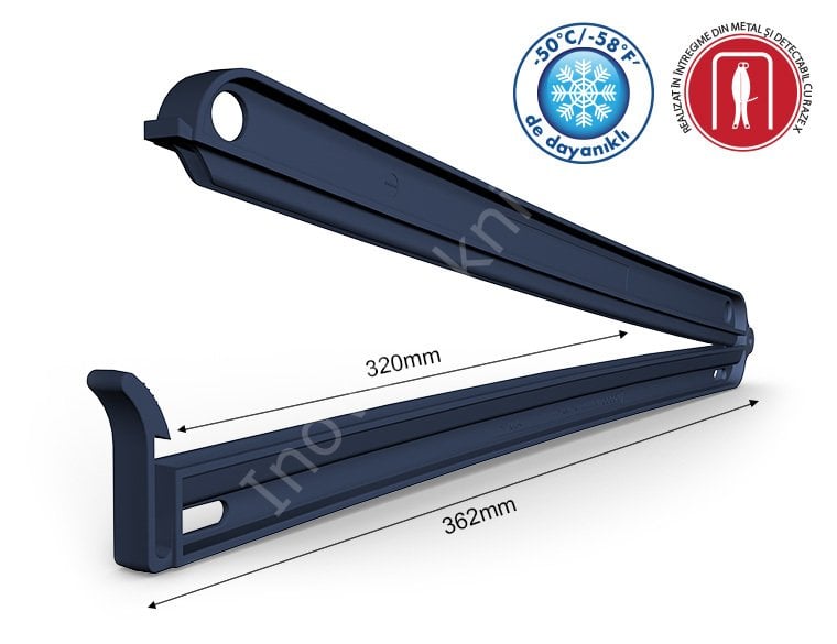 POM320-2 - Algılanabilir Plastik Klips Çubuk (Kapama Uzunluğu 32cm)