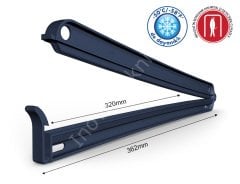 POM320-2 - Algılanabilir Plastik Klips Çubuk (Kapama Uzunluğu 32cm)