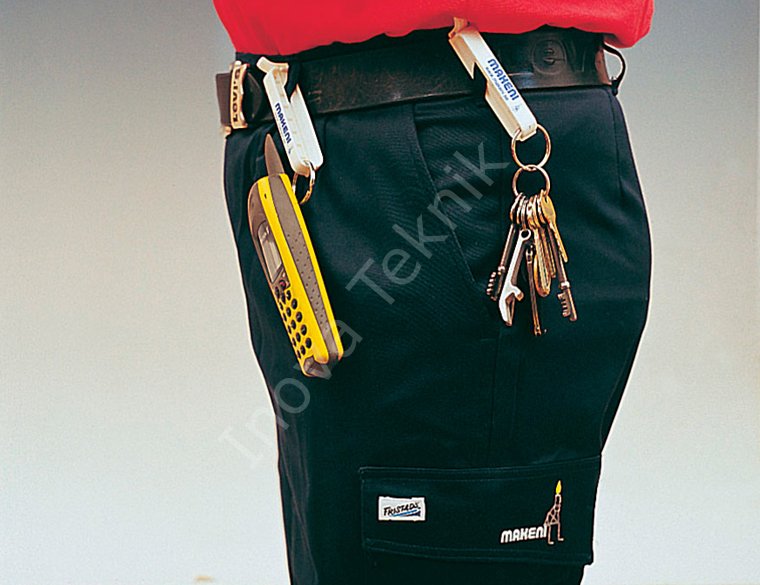 Anahtarlıklı Plastik Klips (Kapama Uzunluğu 7 cm) - PAH70-1