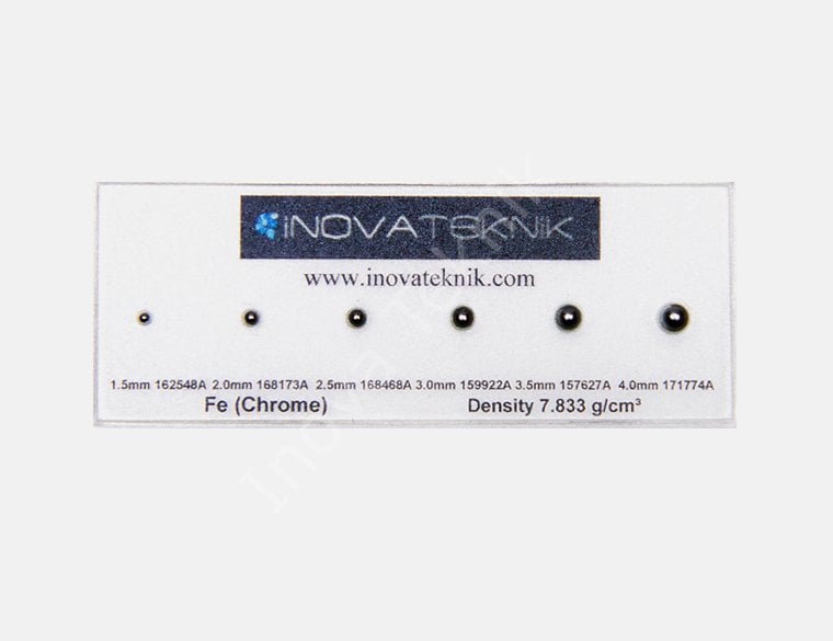 FE 1,0-1,5-2,0-2,5-3,0-4,0 MM Çoklu Test Kartı ve Sertifikası