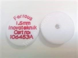 FE 1,50 MM Test Çubuğu Yuvarlak ve Sertifikası