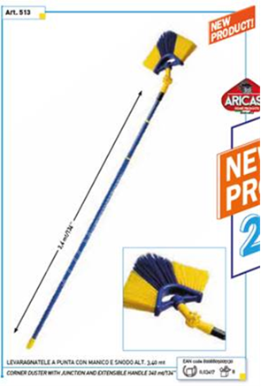 AR513 Teleskobik saplı fırça (3,40 m)