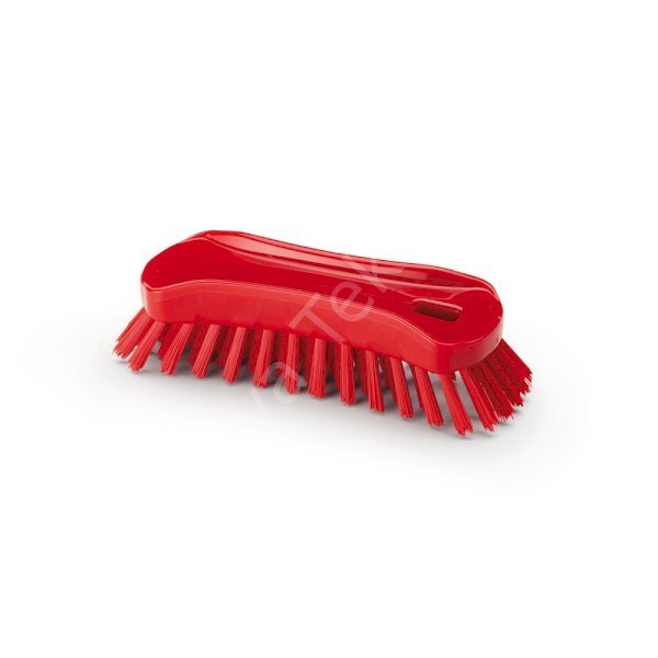 AR1002 Orta Ergonomik El Fırçası (180x65x55mm) Kırmızı - Orta