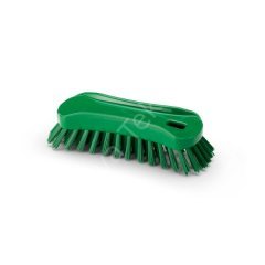 AR1002 Orta Ergonomik El Fırçası (180x65x55mm) Yeşil - Sert