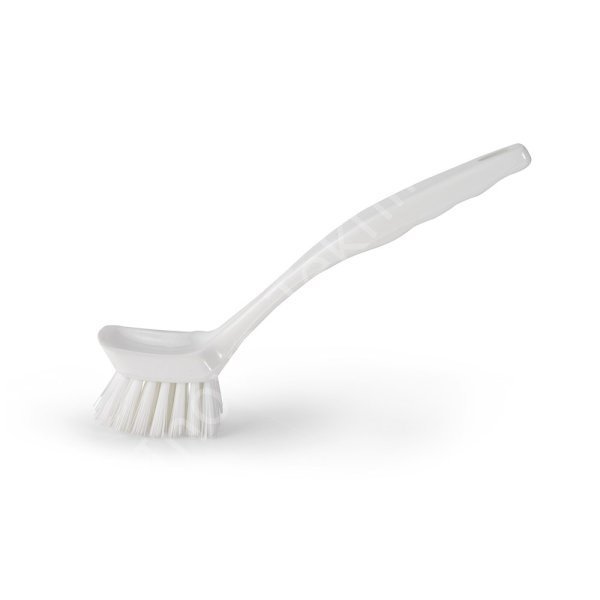 AR1004 Yuvarlak Uçlu Bulaşık Fırçası (235x40x50mm) Beyaz - Orta