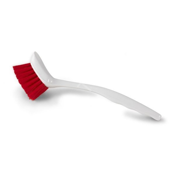 AR1004 Yuvarlak Uçlu Bulaşık Fırçası (235x40x50mm) Kırmızı - Yumuşak