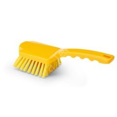 AR1007 Kısa Saplı El Fırçası (285x95x80mm) Sarı - Sert