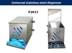 P2017 Paslanmaz Çelik Kapaklı Malzeme Kutusu (Bone, kulak tıkacı vb)