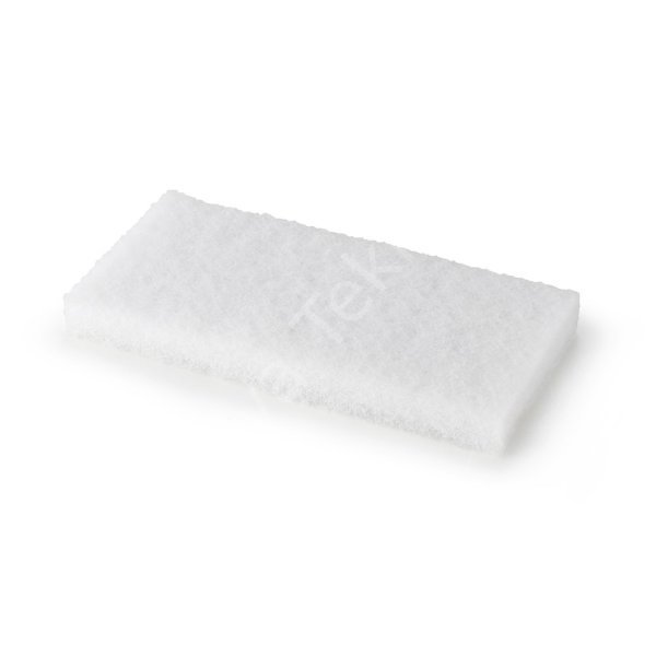 AR1030 Sert Yüzey Temizliyici Yedek Pad (250x120x25mm) Beyaz - Orta