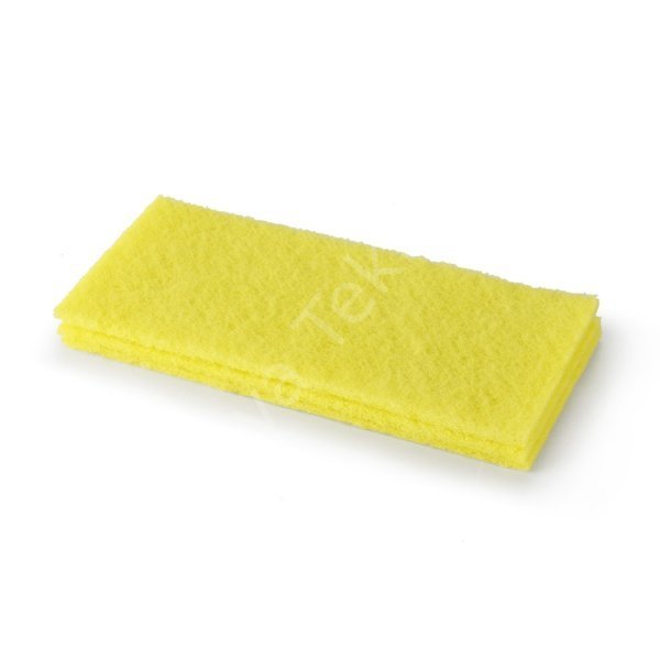AR1030 Sert Yüzey Temizliyici Yedek Pad (250x120x25mm) Sarı - Orta