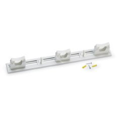 AR1048 Tools Duvar Tutucu 50cm (3 Tutamaç ve 2 Askı) (515x55x85mm) Beyaz