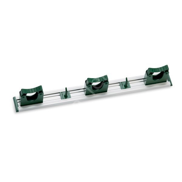 AR1048 Tools Duvar Tutucu 50cm (3 Tutamaç ve 2 Askı) (515x55x85mm) Yeşil